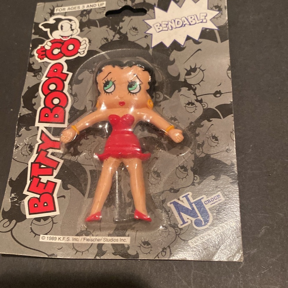 Vintage 1989 Betty Boop Bendable Figure